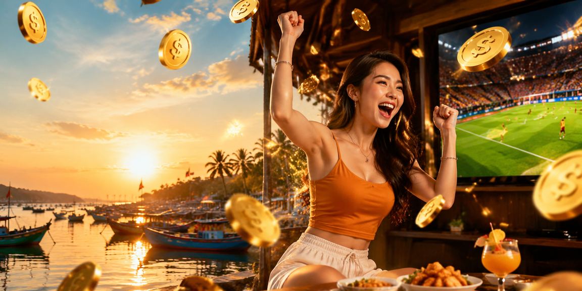 Bãi biển Mũi Né thư giãn với không khí giải trí casino và cá cược trực tuyến